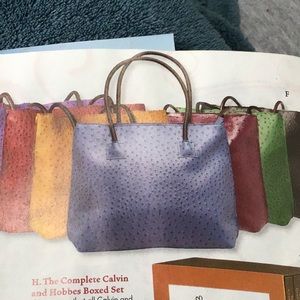 FASHION TREND💖💖Red faux ostrich bag💖💖